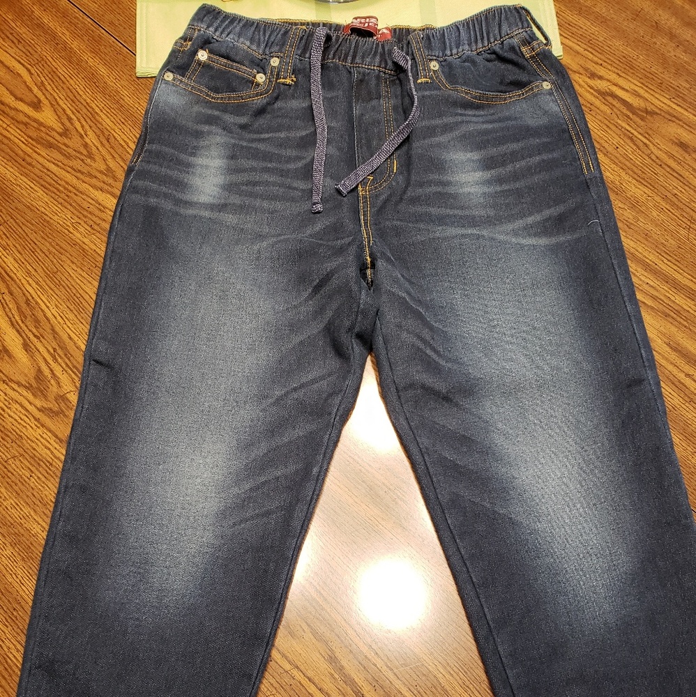 Arizona Cuffed Ankle Blue Jeans